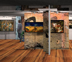 art gallery in hotel