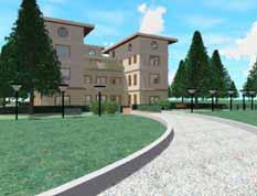 esterni casale in toscana