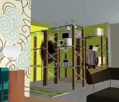 Electronic Store Interior