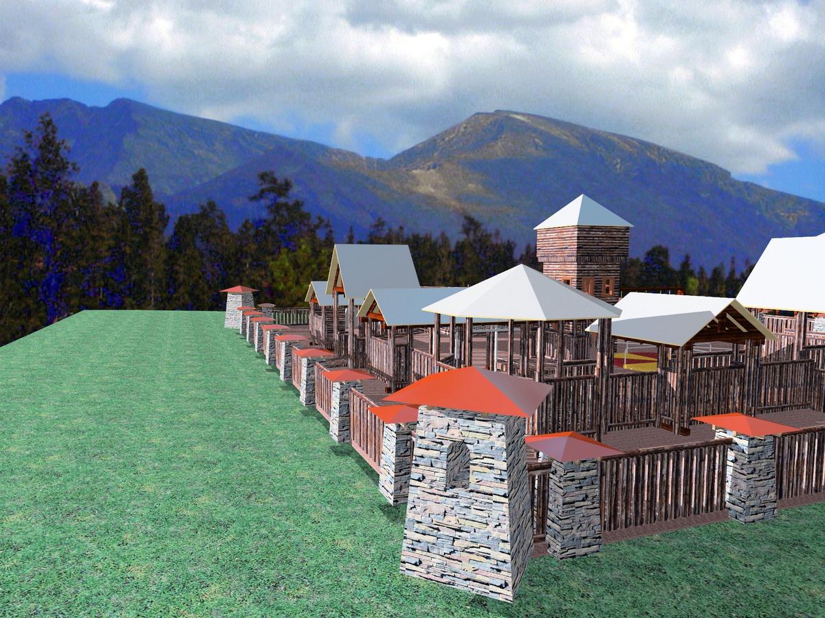 Play Fort Fence Concept