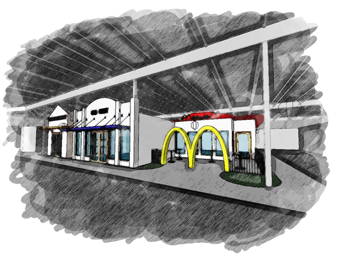 Store Front Conept Rendering