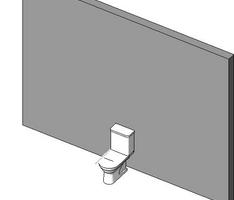Bacia caixa Deca Nuova
