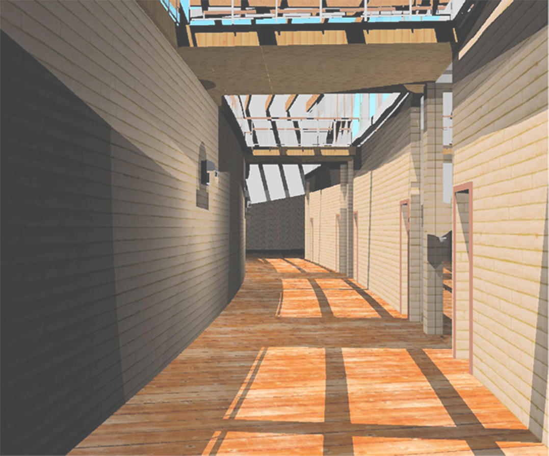 montessori school-Hallway