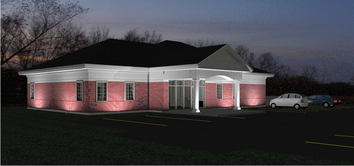 New Office Building at Night