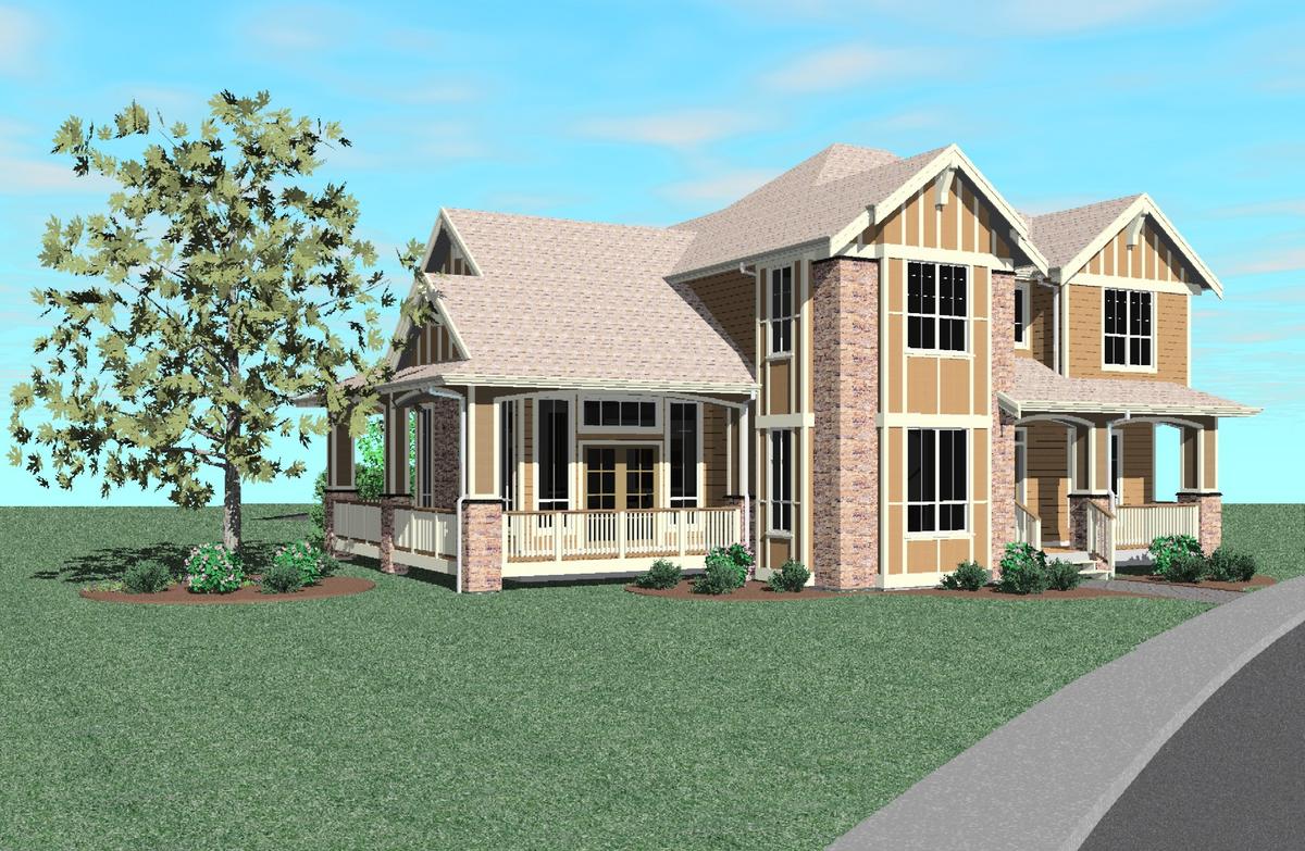 Landscaped Exterior View