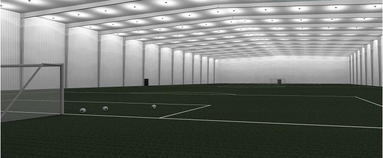 INDOOR SOCCER FIELD