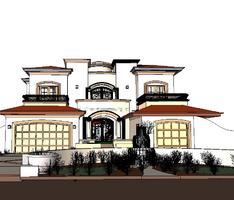 Spanish Sevillan Styled Home