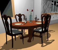 Dining Room in House