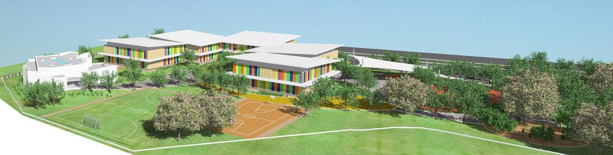 Arial view portuguese School 2