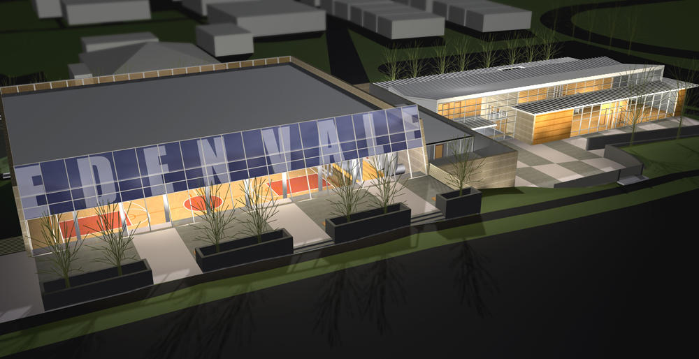 community center exterior