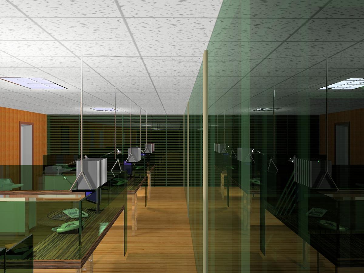 research station office interior