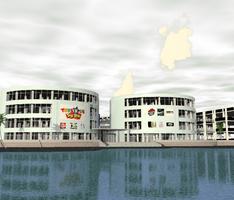 Kuta Supermall from da beach