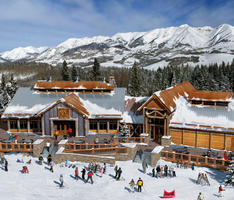 On mountain resturant