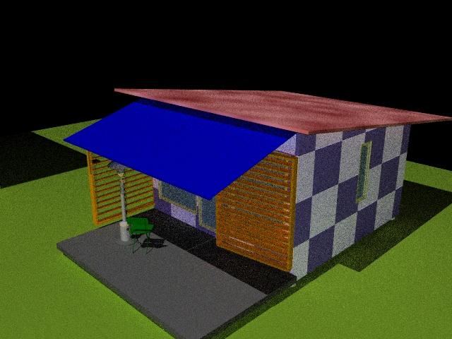 16 squaremeters bidirectional_pathtraced