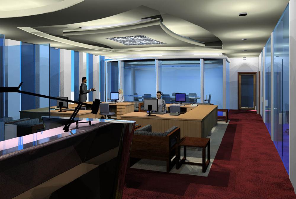 Credit Union Interior