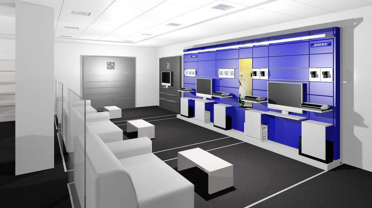 realised little bose-electronics shop