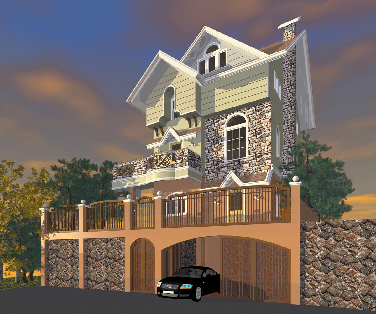 4 storey residence