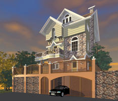 4 storey residence