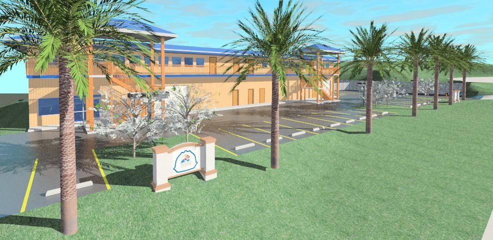 Warehouse Office Site Model