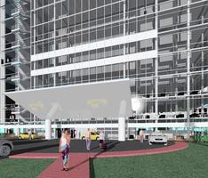 modern office building