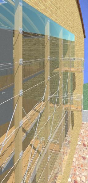 southwest wall-some detailing