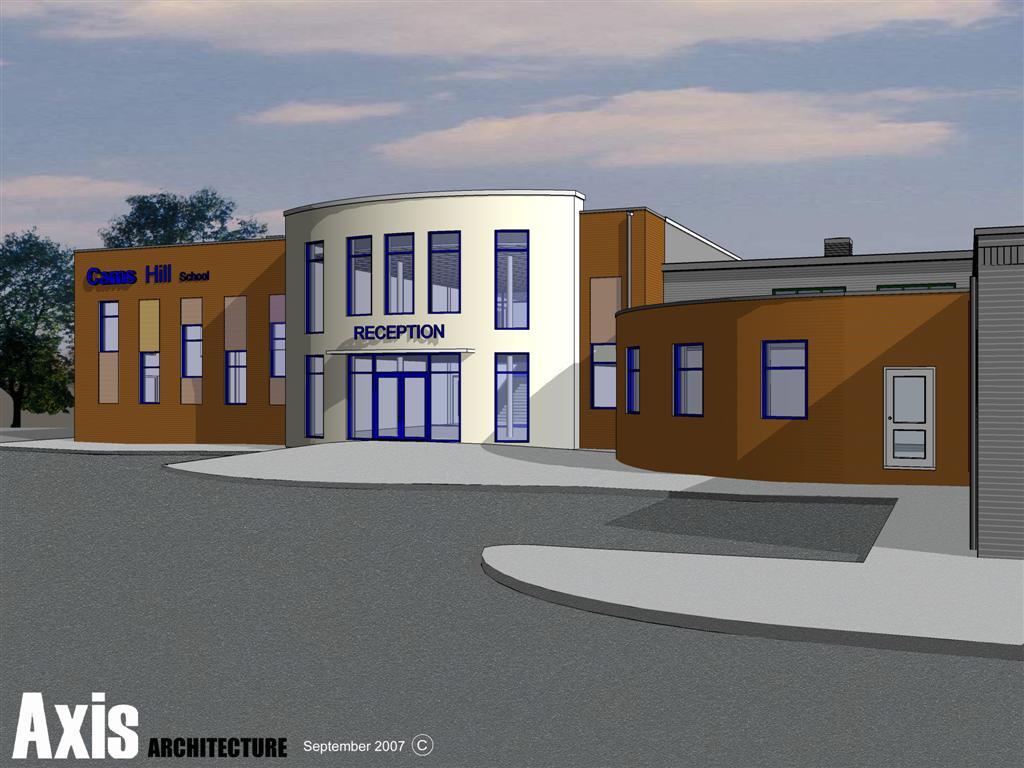 Cams Hill School 3D View 1