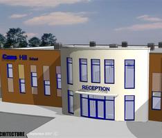 Cams Hill School 3D View 3