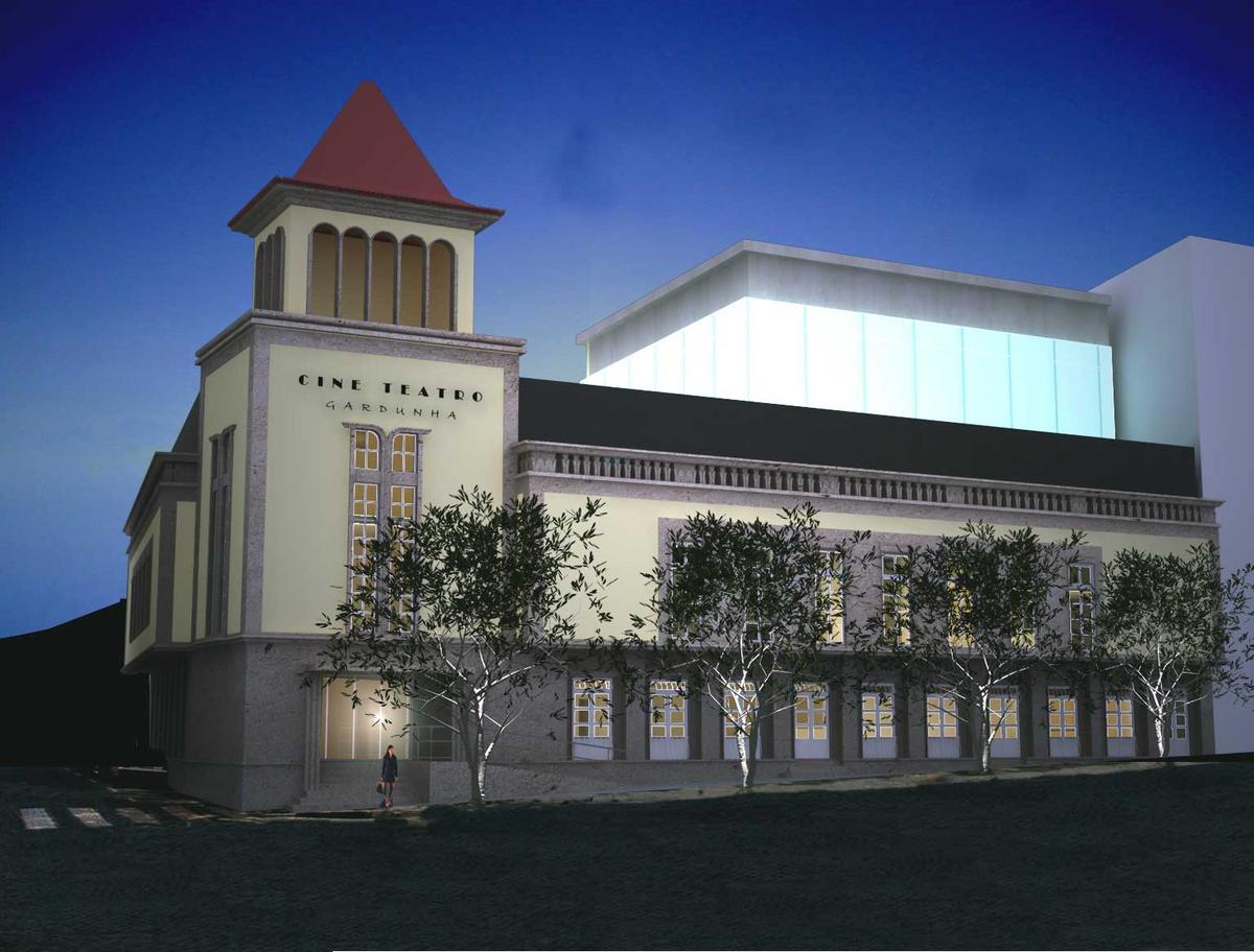 Cine Teatro Fundao-Noite