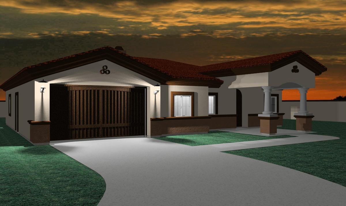 SIMPLE HOUSE RENDERING