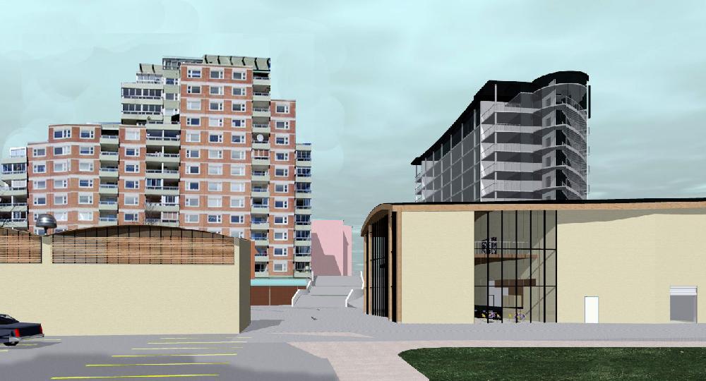 AO Cultural House perspective 1