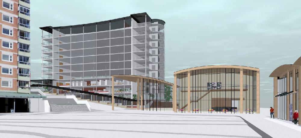 AO Cultural House perspective 2