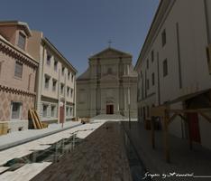 Old town----after rain