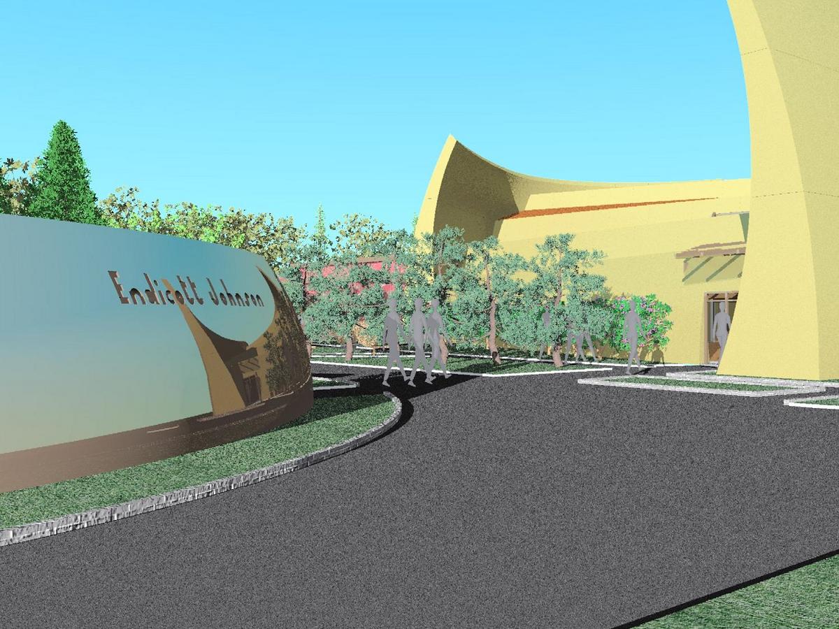 Museum Design Rendering