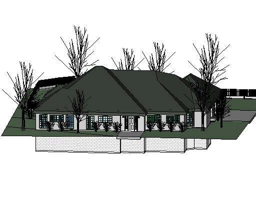 ranch style home- pederson