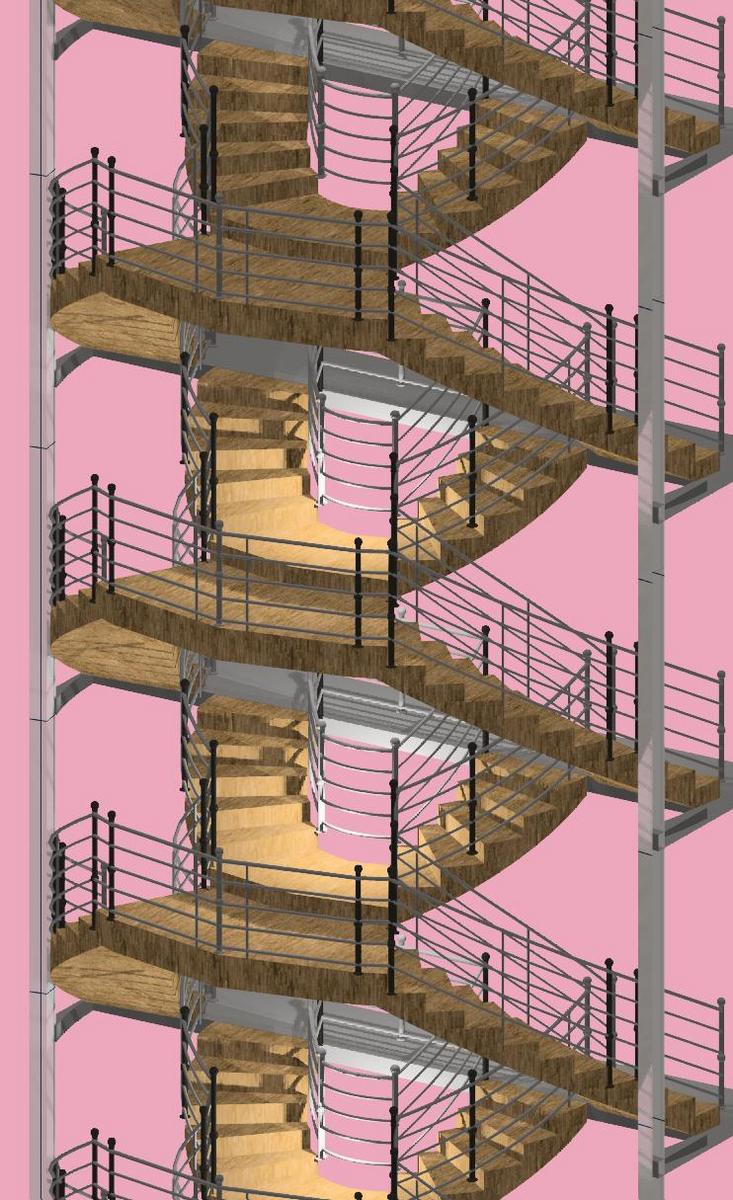 hotel nouveau stairs