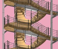 hotel nouveau stairs