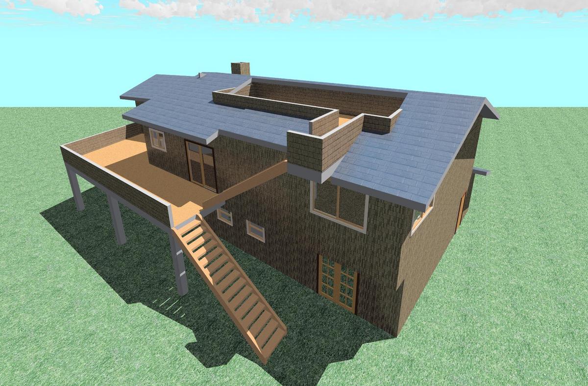 Appel Residence (rear)