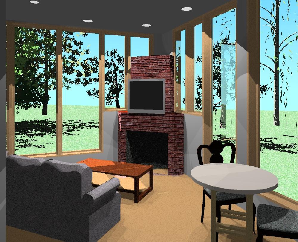 Lake House LIving Room