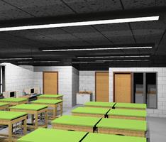 my high school drafting room