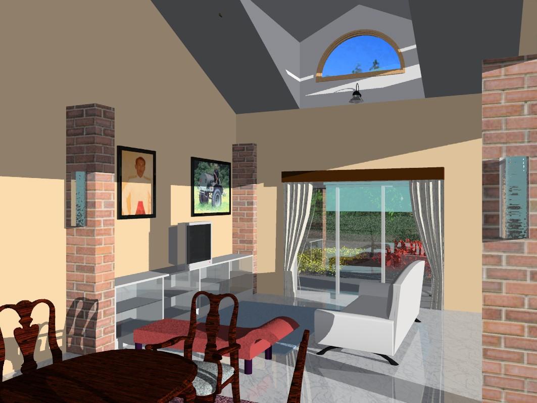 My Future Home - The TV Area