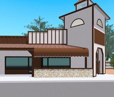 Saloon style restaurant (Side)