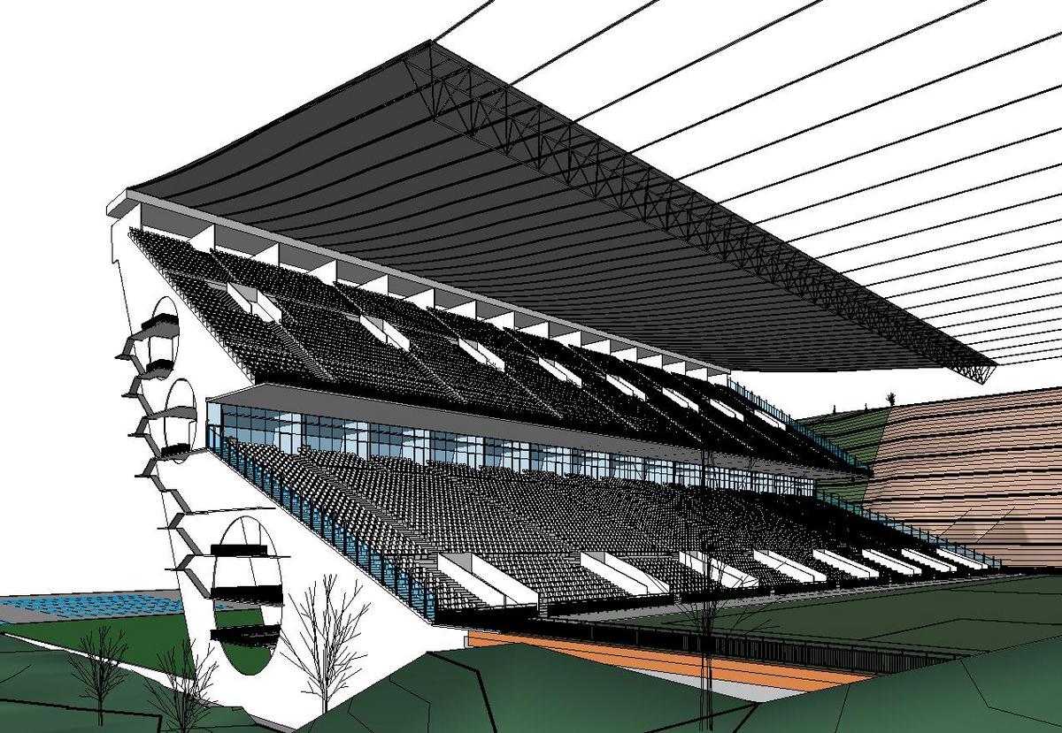 Stadium: West Side View