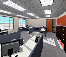 New space with furniture