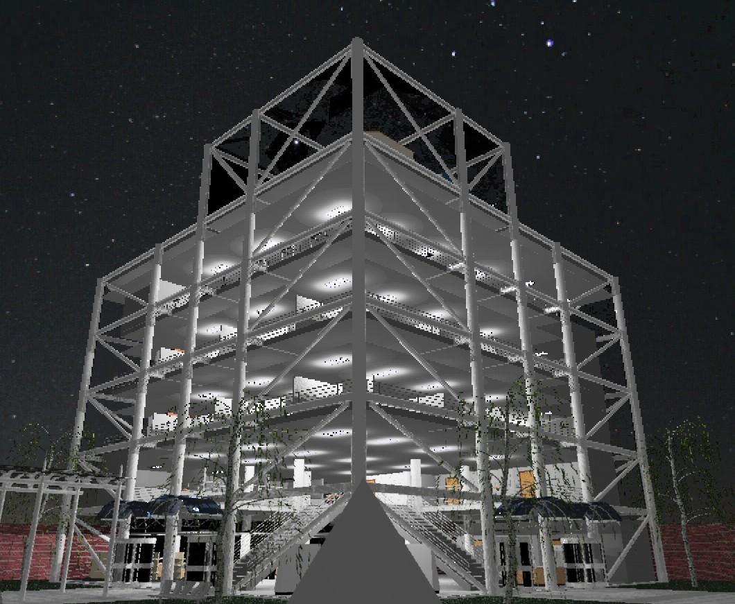 Office Building Night