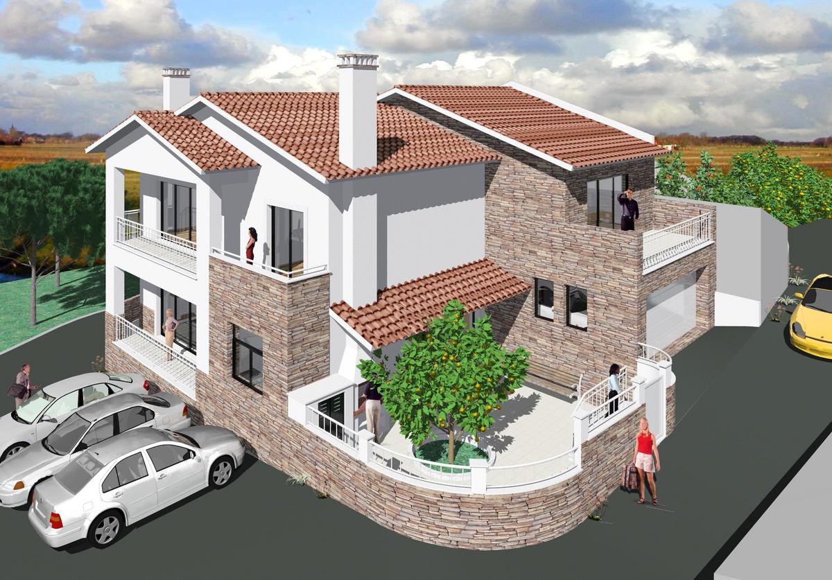 Big single family house