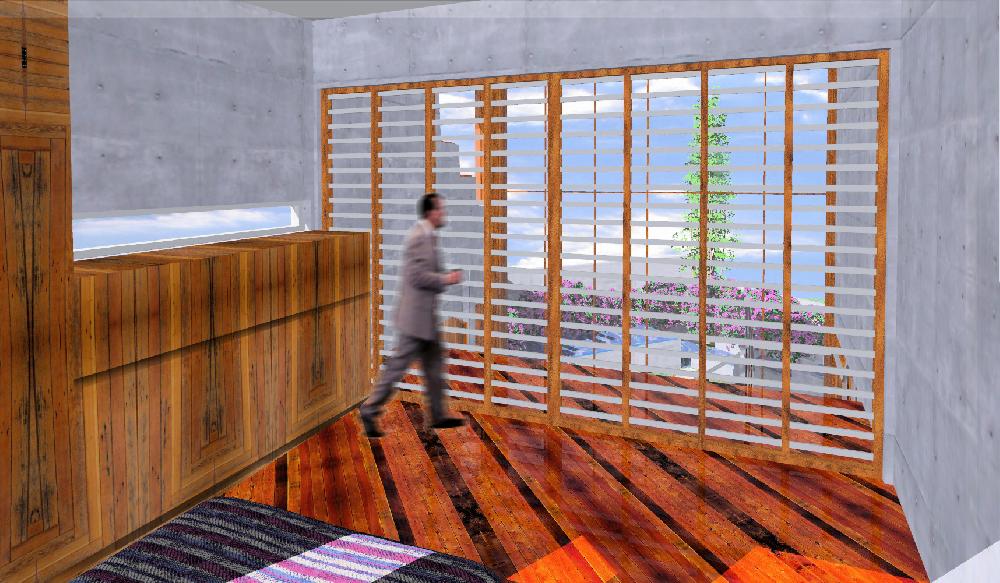 HARCOURT ST NEW FARM BED ROOM