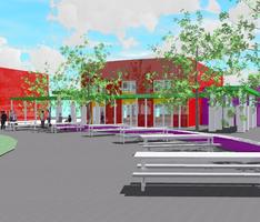 Ochoa Middle School Food Service Building