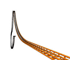 Roller coaster rail-2
