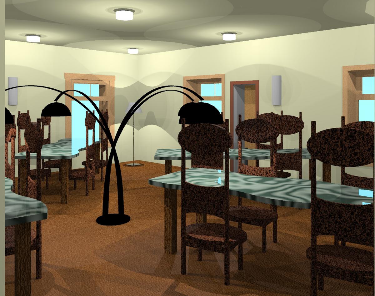 Abstract Dining Room