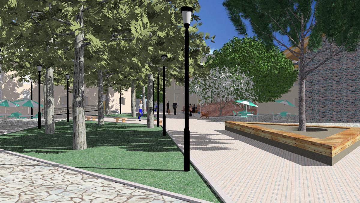 Oswiecim Poland Skarbek square